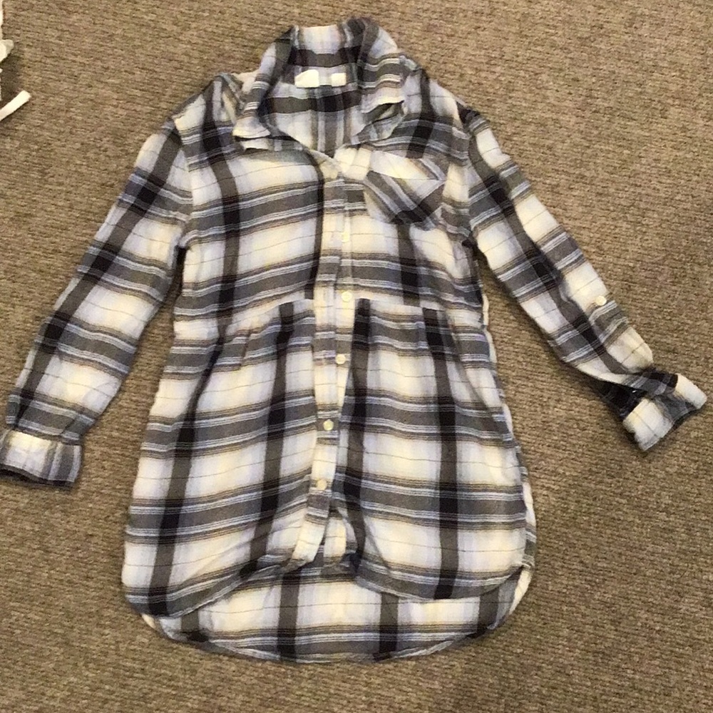 ❤️Gap girls Tunic flannel-So soft-Size S-Like new